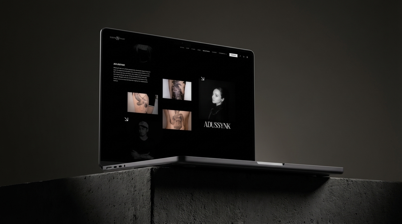 web mockups